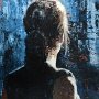 <I>La citadine</I>, acrylique, 20"x24"